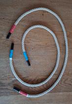 Zilveren interconnect met WBT 0152 Ag connectors, Audio, Tv en Foto, Audiokabels en Televisiekabels, Ophalen of Verzenden, Minder dan 2 meter