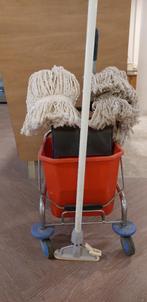 Complete Mop set / Schoonmaakwagen, Huis en Inrichting, Schoonmaakartikelen, Dweilemmer, -bak, of -wagen, Ophalen