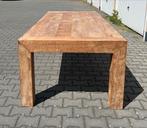 Nieuwstaat! Mooie houten eettafel, Ophalen, 100 tot 150 cm, 50 tot 100 cm, Zo goed als nieuw