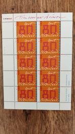 Nederland 1999 - NVPH V1837 - Velletje 10x 80cent - Postfris, Postzegels en Munten, Postzegels | Nederland, Ophalen of Verzenden