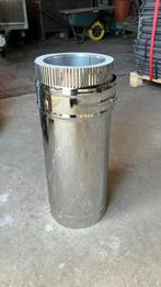 500mm halve meter dubbelwandige pijp 150-200, Doe-het-zelf en Verbouw, Buizen en Afvoer, Ophalen, Nieuw, Rvs, Minder dan 2 meter