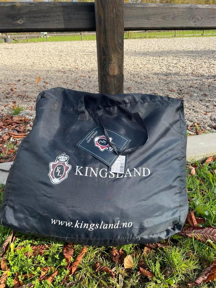 Prachtige 400 gr kingsland deken voor B pony, Dieren en Toebehoren, Paarden en Pony's | Dekens en Dekjes, Zo goed als nieuw, Deken