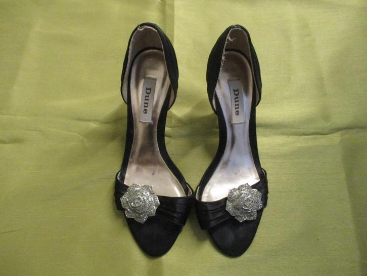Dune schoenen (sandaletten) maat 39, Kleding | Dames, Schoenen, Zo goed als nieuw, Pumps, Zwart, Verzenden