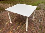 Wit tafeltje 101 x 93 cm, Ophalen, Zo goed als nieuw