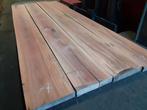 Demerara Groenhart voorgeschaafd 5x112x295( 4 stuks plank ), Ophalen of Verzenden, 250 cm of meer, Planken, Hardhout