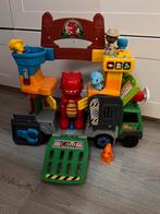 Vtech vrolijke vriendjes dinotruck, Kinderen en Baby's, Speelgoed | Vtech, Ophalen of Verzenden, Zo goed als nieuw