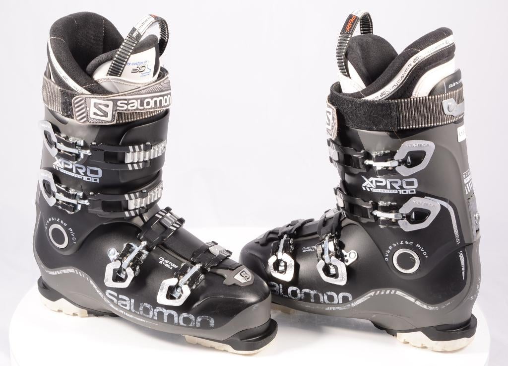 40,5 41 EU skischoenen SALOMON X PRO 100, OVERSIZED pivot, 160 tot 180 cm, Gebruikt, Schoenen, Carve