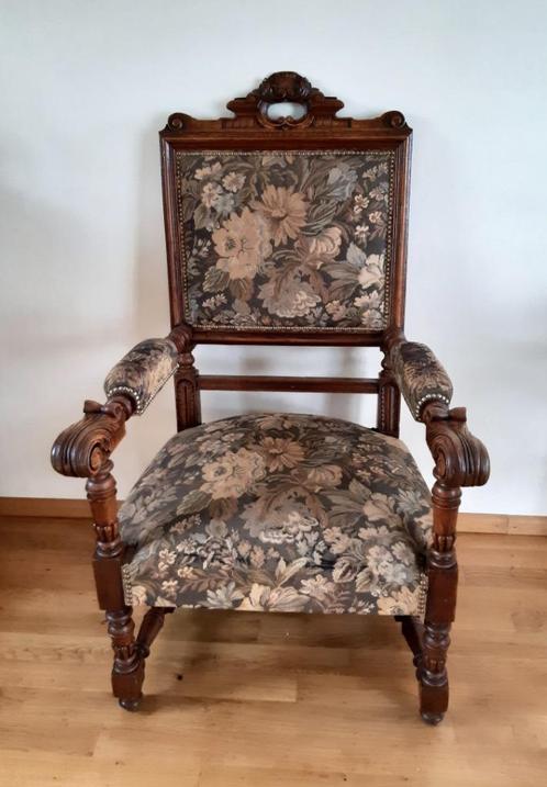 STATIGE STOEL, Antiek en Kunst, Antiek | Meubels | Stoelen en Banken, Ophalen