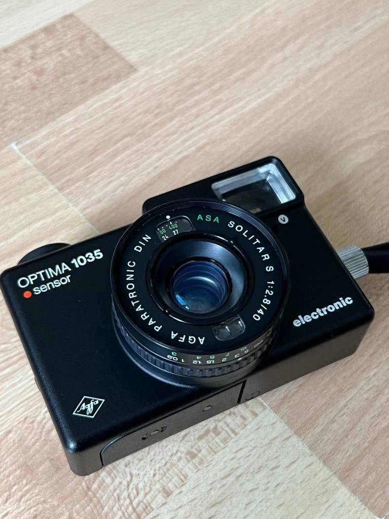 AGFA OPTIMA 1035  Sensor Analoog Camera Vintage MINT, Audio, Tv en Foto, Fotocamera's Analoog, Ophalen of Verzenden, Compact, Overige Merken