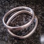 2 Zilveren slaven armbanden, Ophalen, Zilver, Zilver