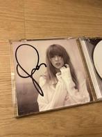 Taylor Swift CD (handtekening / gesigneerd) - The TPD, Cd's en Dvd's, Ophalen of Verzenden, Zo goed als nieuw