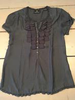 Maison Scotch top, Blauw, Zo goed als nieuw, Korte mouw, Maat 34 (XS) of kleiner