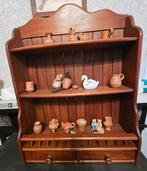 Kastje voor aan muur, Ophalen