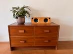 Vintage Ladekast, Huis en Inrichting, Kasten | Ladekasten, Ophalen, Gebruikt, Teakhout, 50 tot 100 cm