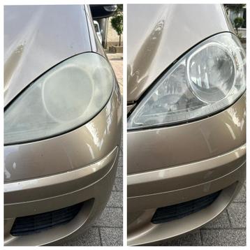 Koplamp polijsten / Koplamp herstel / koplamp dof? *Aktie* beschikbaar voor biedingen