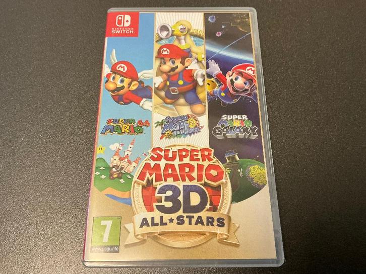 Super Mario 3D All-Stars Nintendo Switch, Spelcomputers en Games, Games | Nintendo Switch, Zo goed als nieuw, Avontuur en Actie