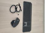 Logitech MX master muis en keyboard combi, Computers en Software, Toetsenbord en muis-set, Logitech, Ophalen of Verzenden, Zo goed als nieuw