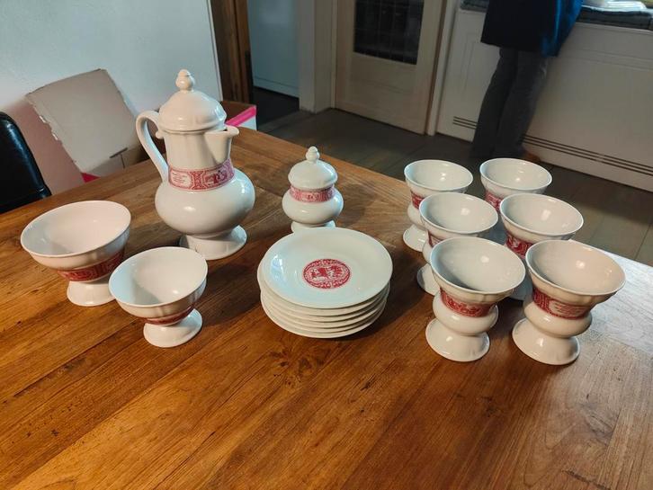 Rüdesheimer Asbach Uralt Kaffeeservies Heinrich, Antiek en Kunst, Antiek | Servies compleet, Ophalen of Verzenden