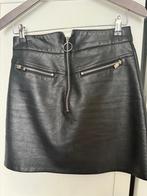 Leren rok, Kleding | Dames, Rokken, Maat 38/40 (M), Seven Sisters, Zwart, Ophalen of Verzenden