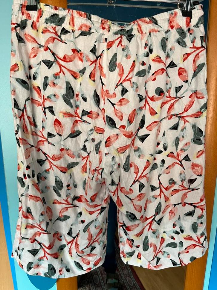 Mooie linnenmix broekrok Ulla Popken 42/44 nieuw, Kleding | Dames, Broeken en Pantalons, Nieuw, Maat 42/44 (L), Lang, Ophalen of Verzenden