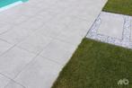 Tuin-terrastegels grijs - CIMENTI CLAY GREY 60x60x2 - 200m², 60 cm of meer, 60 cm of meer, Nieuw, Ophalen of Verzenden