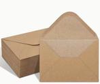 Natuurlijke kraft enveloppen C6 (20 stuks), -, -, Nieuw, Ophalen of Verzenden