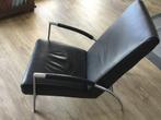 Harvink fauteuil Club leer, Minder dan 75 cm, Modern, Leer, Zo goed als nieuw