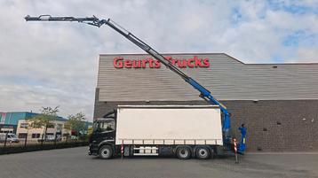 Mercedes-Benz Antos 2536 6X2 SCHUIFZEIL MET PALFINGER PK2300 beschikbaar voor biedingen