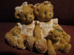 cherished teddies - allison&alexandria/anna/anne/bernard&ber, Ophalen of Verzenden, Zo goed als nieuw, Beeldje, Cherished Teddies