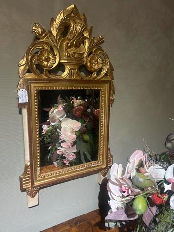 Antieke Franse Bruidspiegel, 19e eeuw beschikbaar voor biedingen