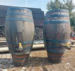 1 houten regenton op houten voet, 150 liter, Tuin en Terras, Regentonnen, Ophalen, Gebruikt, Met kraantje, 150 liter of meer