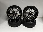 Ford Fiesta winterset met lichtmetalen velgen 195/45R16., Ophalen, Gebruikt, -, Banden en Velgen