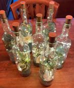 7 decoratieve verlichte flessen, Ophalen of Verzenden, Zo goed als nieuw, Versiering