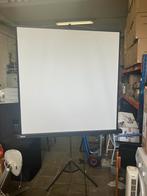 Projectie scherm Projecta op statief scherm max 155x155cm, Audio, Tv en Foto, Projectieschermen, Ophalen, Info@wilni.nl, Markettenweg 4-