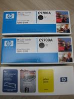 3 toners 2 x HP C9700A 1 x HP C9702A HP 121A HP 1500-2500, Ophalen of Verzenden, Nieuw, Toner, HP (ORIGINEEL)