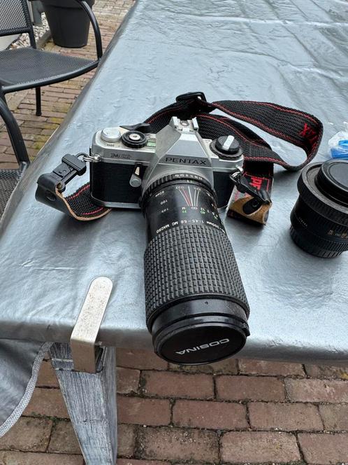 Vintage spiegelreflex camera pentax, Audio, Tv en Foto, Fotocamera's Analoog, Gebruikt, Compact, Pentax, Ophalen