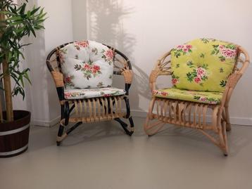 rotan stoel NIEUW partij rotanstoelen al dan niet met kussen beschikbaar voor biedingen