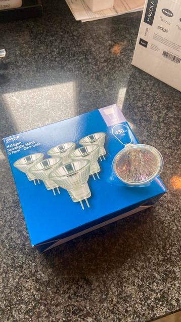 NIEUW 7 lampen 35 watt spotjes dimbaar beschikbaar voor biedingen