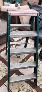 Aluminium A bouw trap, Doe-het-zelf en Verbouw, Ladders en Trappen, Ophalen, Gebruikt, Minder dan 2 meter