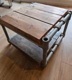 Salontafel Jorgs Steigerhout, Gebruikt, 100 tot 150 cm, Minder dan 50 cm, Rechthoekig