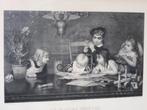 Orig. antieke litho LE MAITRE PEINTRE 1879 naar Jan Verhas, Ophalen