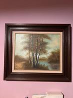 Schilderij van Roelandt - Landschap met bomen, Antiek en Kunst, Kunst | Schilderijen | Klassiek, Ophalen of Verzenden