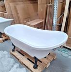 OP=OP ligbad op mat zwarte leeuwenpoten 170x78x76 nr159, Ophalen of Verzenden, Nieuw