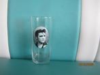 Drinkglas Elvis Presley, Ophalen of Verzenden, Zo goed als nieuw, Waterglas