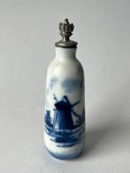 🔷Oud porseleinen parfumflesje: molen, Antiek en Kunst, Ophalen of Verzenden