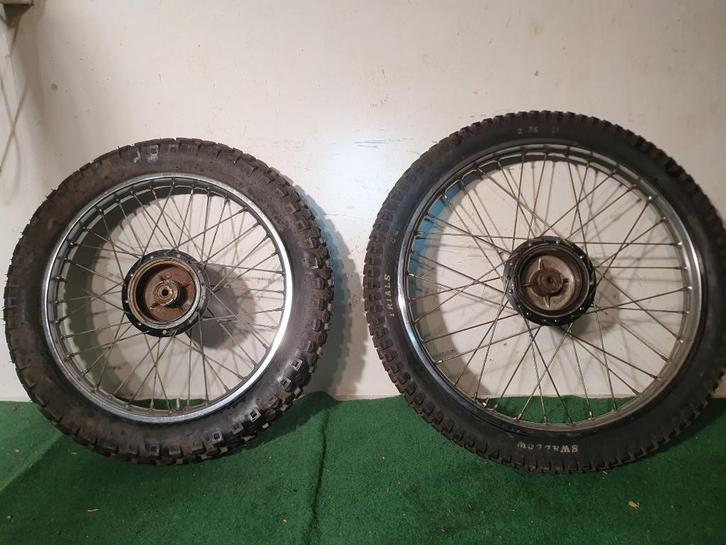 Velgen Yamaha DT DT50 MX wiel velg voorwiel achterwiel Band, Fietsen en Brommers, Brommeronderdelen | Oldtimers, Gebruikt, Yamaha