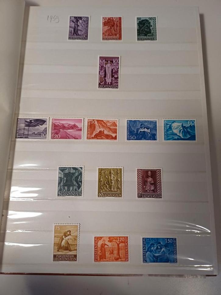 Liechtenstein, Luxemburg en andere postfris album (A42), Postzegels en Munten, Postzegels | Volle albums en Verzamelingen, Buitenland