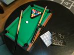 Mini pool tafel, Sport en Fitness, Biljarten en Poolen, Ophalen of Verzenden, Zo goed als nieuw, Pooltafel