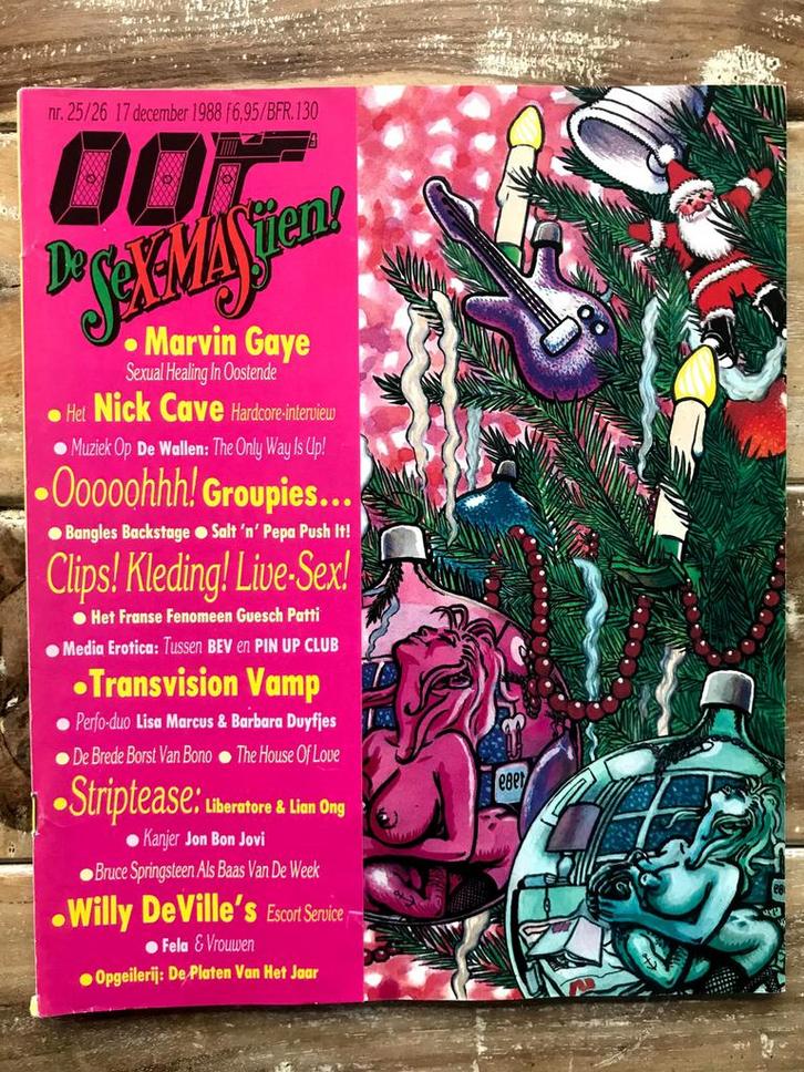 OOR Magazine 1988 NICK CAVE Transvision Vamp CENTERFOLD Kuti, Boeken, Tijdschriften en Kranten, Muziek, Film of Tv, Ophalen of Verzenden
