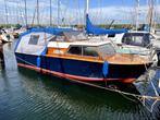 Houten boot, kajuitboot, motorboot, massief hout, 50pk honda, Watersport en Boten, Ophalen, Gebruikt, 50 pk of meer, Tot 6 meter